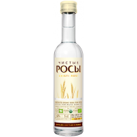 Водка Чистые Росы ржан/зерно 40% 0,05л Россия фото