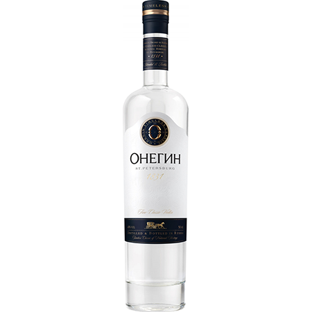 Водка Онегин 40% 0,5л Россия фото
