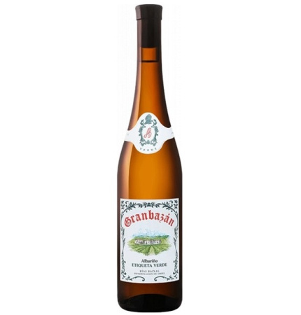 Вино Альбариньо Гранбазан Этикета Верде Риас Байшас бел/сух 12,5% 0,75л Испания фото